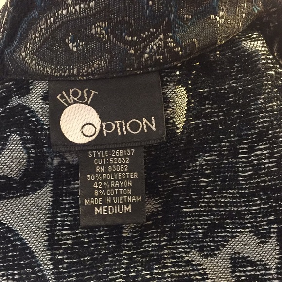 Retro tapestry fitted jacket - Picture 3 of 3